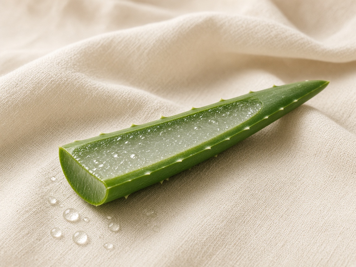 Aloe vera, planta habitual en infusiones y preparados