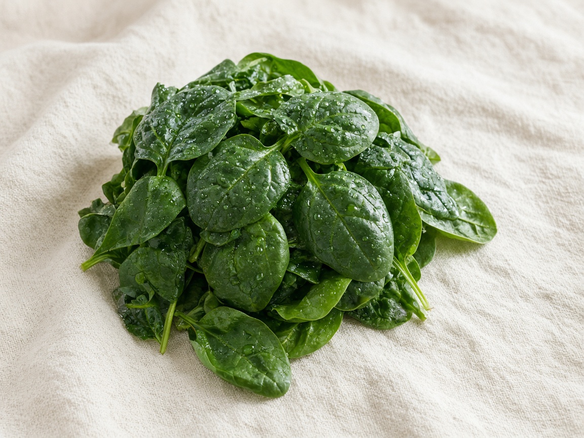 Espinacas, vegetal de hoja verde